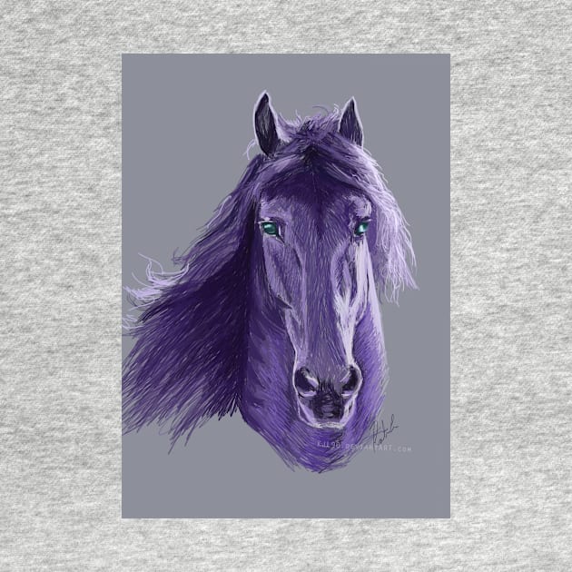 Purple Horse by KJL90